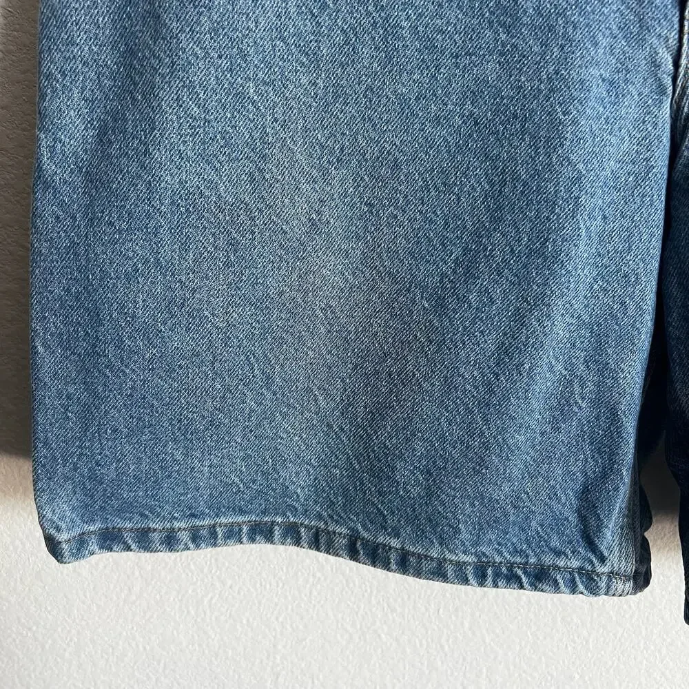 Carhartt denim blue jean work wear carpenter shorts